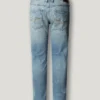 Jeans a vita media e vestibilità affusolata – Spike