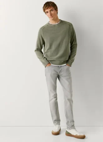 Jeans a vita media e vestibilità affusolata – Stanley