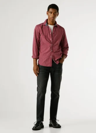 Jeans a vita media e vestibilità affusolata – Stanley
