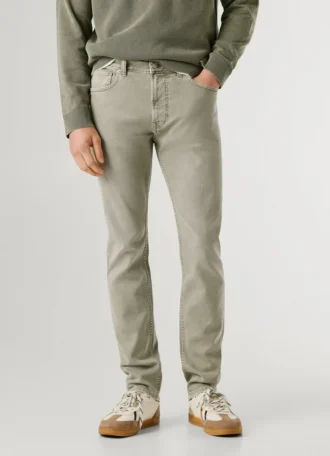Jeans a vita media e vestibilità affusolata – Stanley