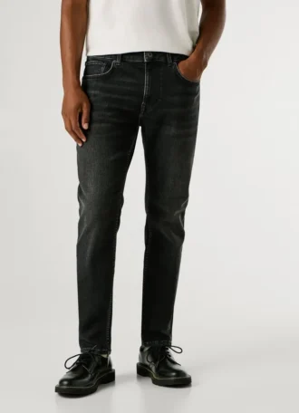 Jeans a vita media e vestibilità affusolata – Stanley