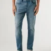 Jeans a vita media e vestibilità affusolata – Stanley