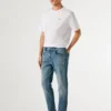 Jeans a vita media e vestibilità affusolata – Stanley