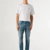 Jeans a vita media e vestibilità affusolata – Stanley