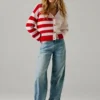 Jeans a vita media e vestibilità ampia Jeans a vita media e vestibilità ampia