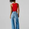 Jeans a vita media e vestibilità ampia Jeans a vita media e vestibilità ampia