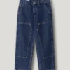 Jeans a vita media e vestibilità ampia – Dan Jeans a vita media e vestibilità ampia – Dan
