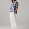 Jeans a vita media e vestibilità ampia – Eva