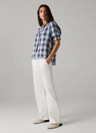 Jeans a vita media e vestibilità ampia – Eva