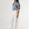 Jeans a vita media e vestibilità ampia – Eva