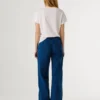 Jeans a vita media e vestibilità ampia – Eva