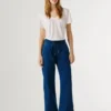 Jeans a vita media e vestibilità ampia – Eva