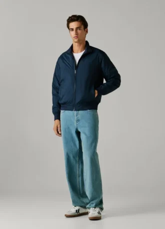 Jeans a vita media e vestibilità ampia – Helix
