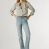 Jeans a vita media e vestibilità dritta – Arrow