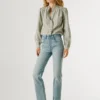 Jeans a vita media e vestibilità dritta – Arrow