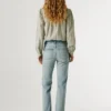 Jeans a vita media e vestibilità dritta – Arrow