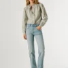 Jeans a vita media e vestibilità dritta – Arrow