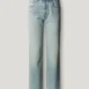 Jeans a vita media e vestibilità dritta – Arrow