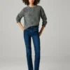 Jeans a vita media e vestibilità dritta – Beryl