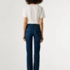 Jeans a vita media e vestibilità dritta – Beryl