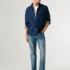 Jeans a vita media e vestibilità dritta – Byron
