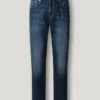 Jeans a vita media e vestibilità dritta – Byron
