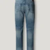 Jeans a vita media e vestibilità dritta – Byron