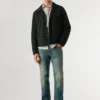 Jeans a vita media e vestibilità dritta – Cash