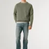 Jeans a vita media e vestibilità dritta – Cash