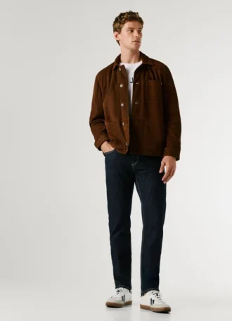 Jeans a vita media e vestibilità dritta – Cash