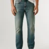 Jeans a vita media e vestibilità dritta – Cash
