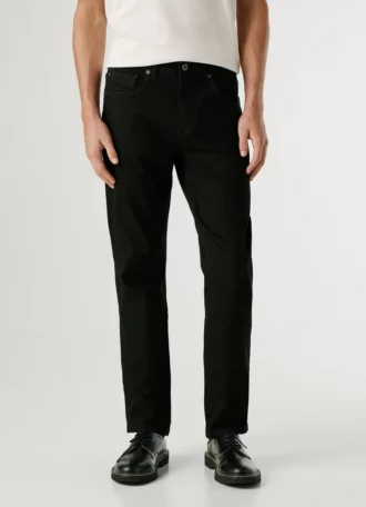 Jeans a vita media e vestibilità dritta – Cash