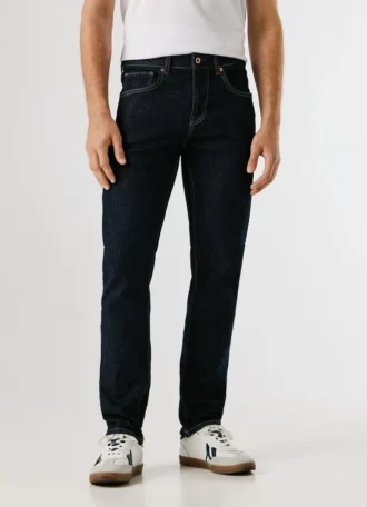 Jeans a vita media e vestibilità dritta – Cash