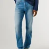 Jeans a vita media e vestibilità dritta – Cash
