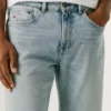 Jeans a vita media e vestibilità dritta – Cash