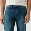 Jeans a vita media e vestibilità dritta – Cash