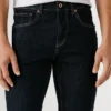 Jeans a vita media e vestibilità dritta – Cash