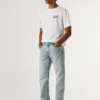 Jeans a vita media e vestibilità dritta – Cash