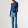Jeans a vita media e vestibilità dritta – Cash