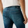 Jeans a vita media e vestibilità dritta – Cash