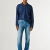 Jeans a vita media e vestibilità dritta – Cash