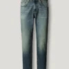 Jeans a vita media e vestibilità dritta – Cash