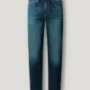 Jeans a vita media e vestibilità dritta – Cash