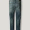 Jeans a vita media e vestibilità dritta – Cash