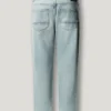 Jeans a vita media e vestibilità dritta – Cash