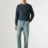 Jeans a vita media e vestibilità dritta – Dalston