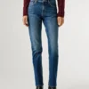 Jeans a vita media e vestibilità dritta – Mary