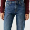 Jeans a vita media e vestibilità dritta – Mary