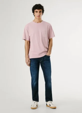 Jeans a vita media e vestibilità regolare – Cash Denim