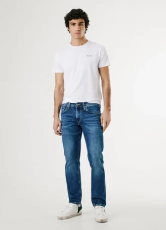 Jeans a vita media e vestibilità regolare – Cash Denim